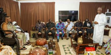 Interior Minister, Ga Mantse discuss peace, security and anti-drug trafficking efforts