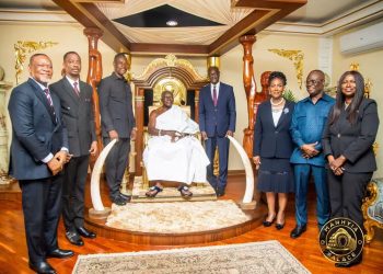 Gambia’s Chief Justice pays courtesy call on Asantehene