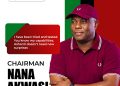 Nana Akwasi files nomination to seek third term as NDC Ashanti regional Chairman