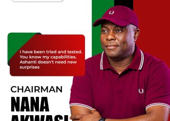 Nana Akwasi files nomination to seek third term as NDC Ashanti regional Chairman