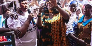 Naada Jinapor, wife of Damongo MP, opens skills training centre at Yipala