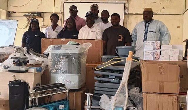 Petrosol boosts Wa hospital with GH¢100,000 medical equipment
