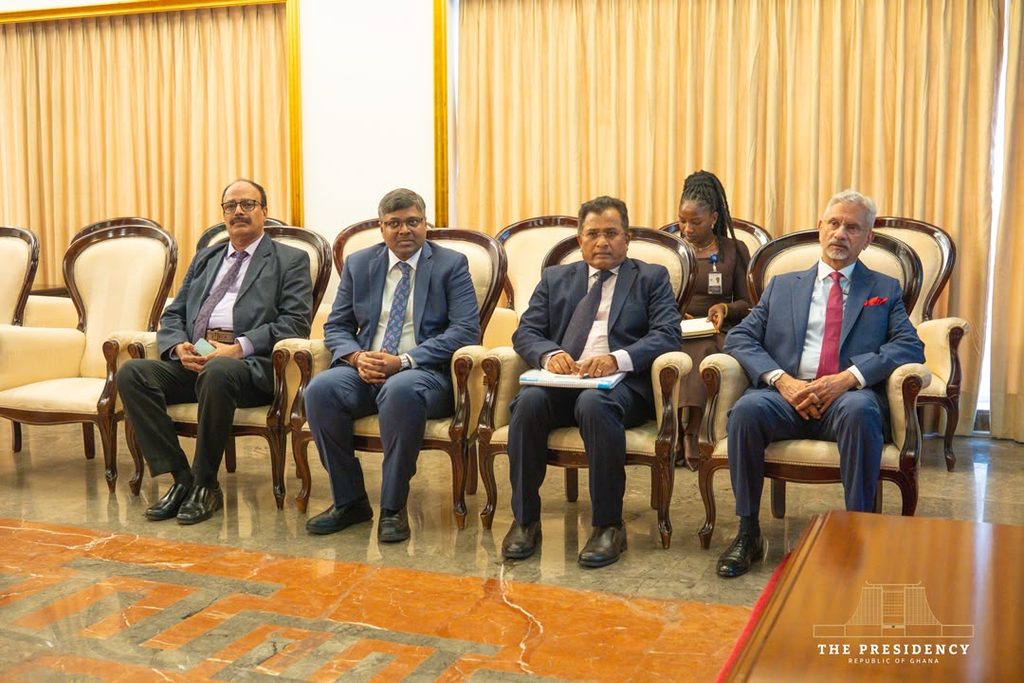 President Mahama discusses trade and investment opportunities with India’s Minister for External Affairs. 44 WhatsApp Image 2026 10 06 at 5.49.16 PM