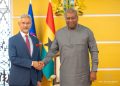 President Mahama discusses trade and investment opportunities with India’s Minister for External Affairs. 68 President Mahama discusses trade and investment opportunities with India’s Minister for External Affairs.
