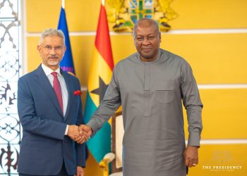 President Mahama discusses trade and investment opportunities with India’s Minister for External Affairs. 50 President Mahama discusses trade and investment opportunities with India’s Minister for External Affairs.
