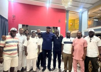 NPP Regional Youth Organizers pay courtesy call on Nana Ayew Afriye
